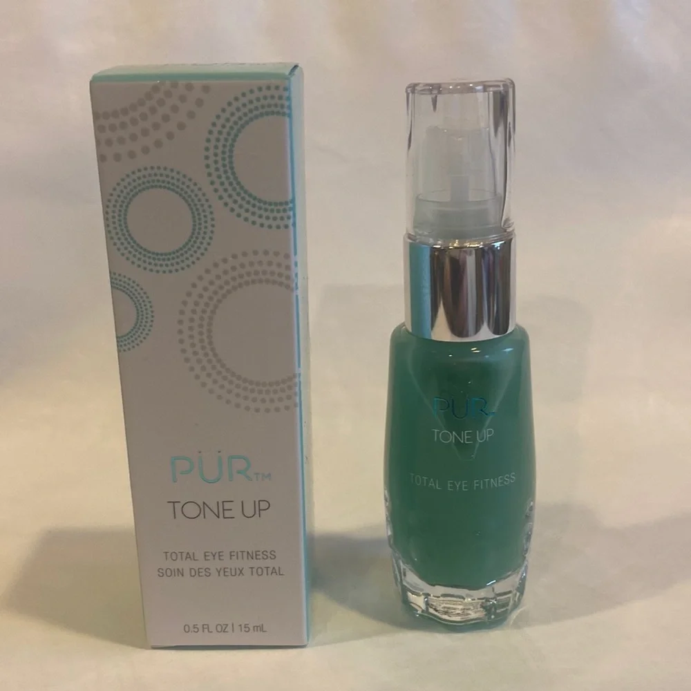 PUR Tone Up Total Eye Fitness 0.5oz $37 CLEAN BEAUTY NIB